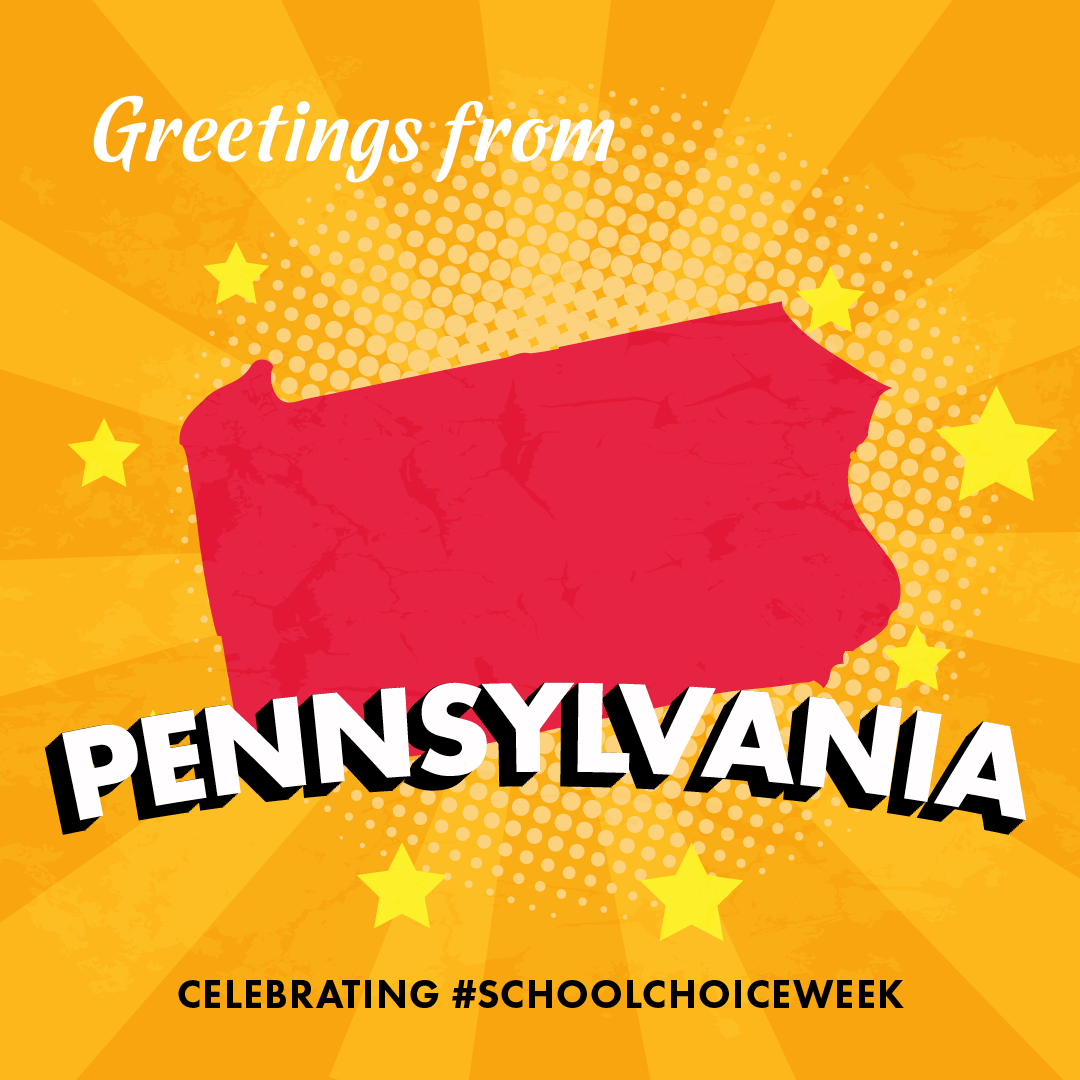 National School Choice week graphic for Pennsylvania